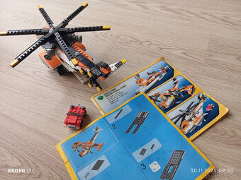 LEGO Creator 7345 Dopravní helikoptéra, 3v1