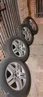 Alu 5x100 s letní pneu 195/65 r15 Matador