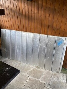 Hliníkový plech - profilovaný 1x2m