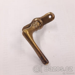 Mosazná klička na okna-1ks