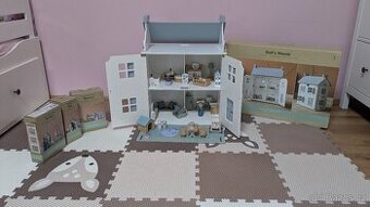 Little Dutch Domeček dřevěný + doplňky do domečku
