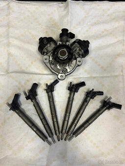 Vysokotlaké čerpadlo a vstřikovače