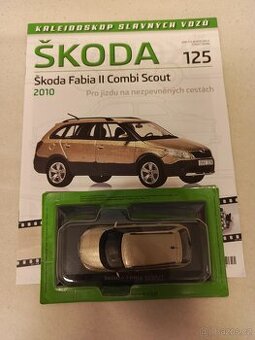 Model 1:43 Škoda Fabia II combi Scout Kaleidoskop Škoda