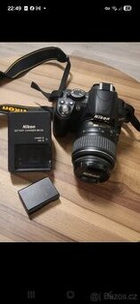 Nikon D3100 + objektiv 18–55 mm