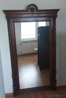 STAROŽITNÍ ZRCADLO  - pěkný stav