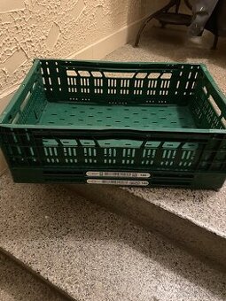 Plastové skládací přepravky – 15 ks