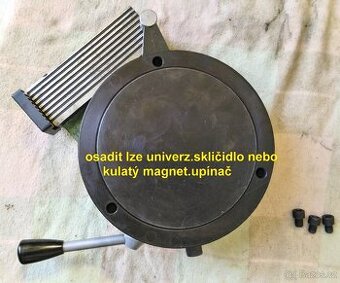 přesný otočný stůl s noniusem - stupnicí