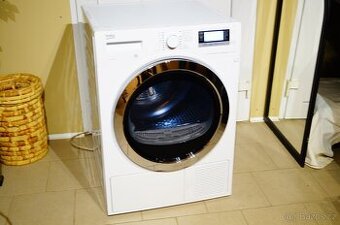 Beko sušička DE8635RX0 , tepelné čerpadlo na 8 kg