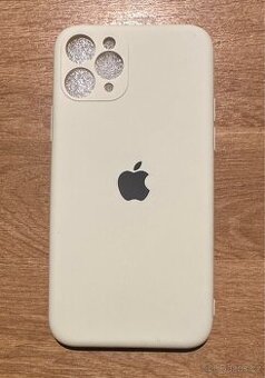 Apple iPhone 11 Pro silikonové pouzdro béžové