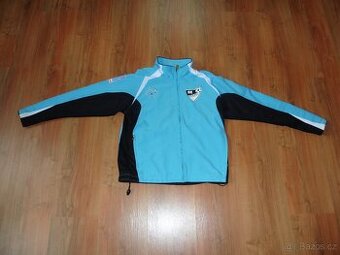 Sportovní modrobíločerná bunda JAKO vel. 152