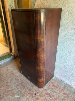 Retro rohová skříň