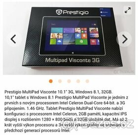 Tablet Prestigio Visconte Windows