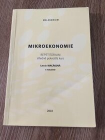Mikroekonomie - Macáková (doprava na adresu 30Kč) - 1