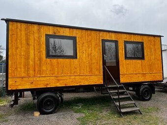 Maringotka délka 7.20 x 2.50 m.Po renovaci
