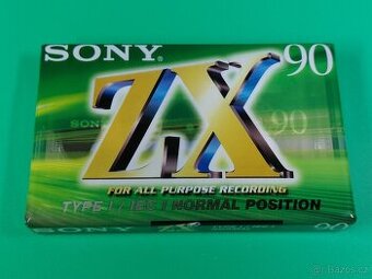 MC Audiokazeta Kazeta SONY ZX 90 nová zabalená
