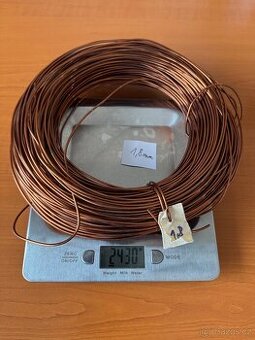 Měděný drát - různé průměry (1,00 až 1,8 mm)