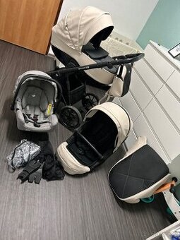 Dvojkombinace kočárku Rico Brano Pro + vejce Joie Gemm 2