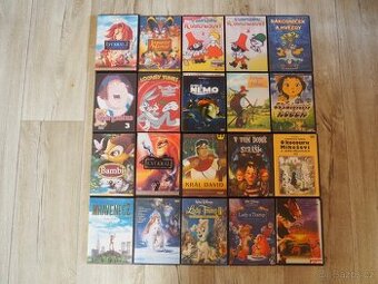 DVD s pohádkami