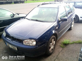 VW Golf IV 1,9TDI 4x4