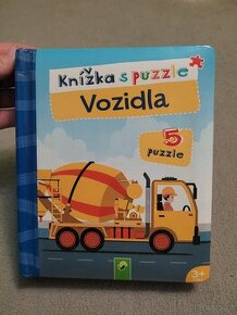 puzzle knížka dopravní prostředky - 1