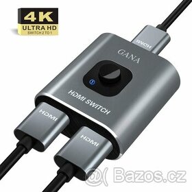 HDMI obousměrný přepínač signálu pro 2 zařízení