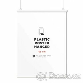 Držák na Plakát - Bílí 61cm