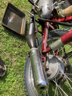 Výfuk čz sport jawa enduro trial cross