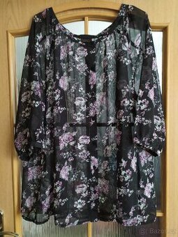 DÁMSKÁ ELEGANTNÍ LEHOUČKÁ HALENKA ANN HARVEY VEL.52/6XL