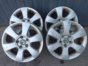 ALU disky Škoda 6,5Jx16 ET 50