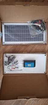 Solární panel 100w s regulátorem 50A