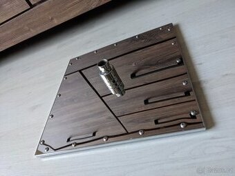 Hlavová sprcha 300x300mm, nerez ocel.