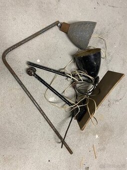 Retro dílenské lampy - 1