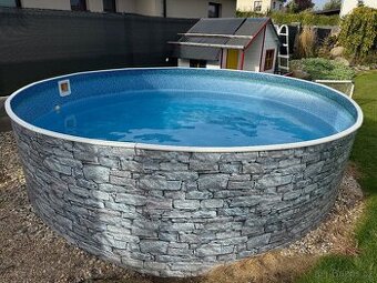 Bázenový komplet Azuro Vario V2 Stone kruh