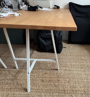 Dřevěná masivní stolní deska IKEA 155x75