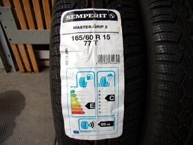 165/60 R15 Semperit Mastergrip 2 zimní nové 2ks