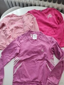 Mikiny - ADIDAS, DECATHLON, HM vel.146/152