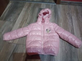 Zimní bunda dívčí velikost 98