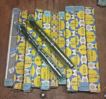 Prodám nepoužité vrtáky s morse kuželem