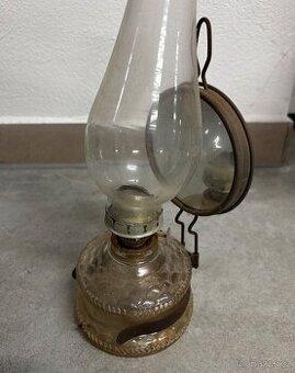 Petrolejova lampa s zrcadlem MARS