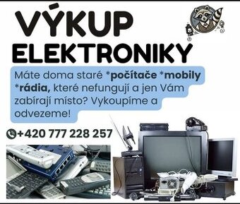 Koupím elektro a elektro odpad