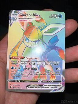 Glaceon VMAX Rainbow 208/203 – Evolving Skies – na prodej