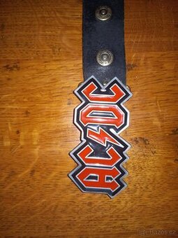 Opasek kožený AC - DC