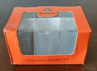 Jägermeister skleničky