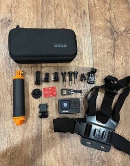 GoPro HERO 9 Black – Set s bohatým příslušenstvím