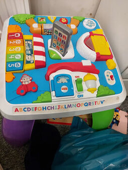 Fisher-Price Pejskův stoleček Smart Stages CZ/EN