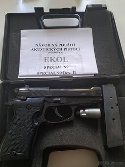 Prodám plynovou pistoli EKOL Special 99 (Rev. II).
