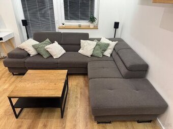 Rozkládací sedací souprava do L