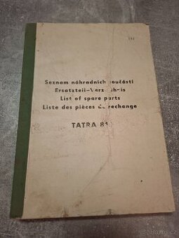 Tatra 815,seznam nahradních dílů