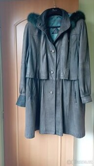 Kožený kabát Kara