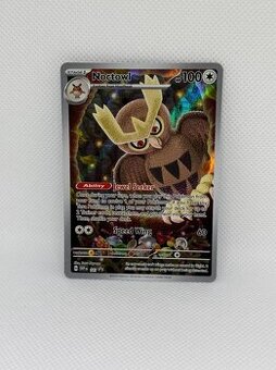 Pokémon karta Noctowl SVP 141 – EX – ORIGINÁL